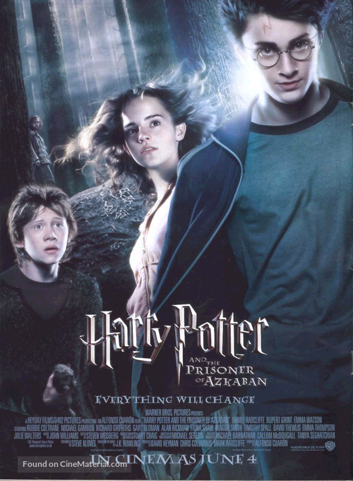 Harry Potter and the Prisoner of Azkaban (2004) movie poster