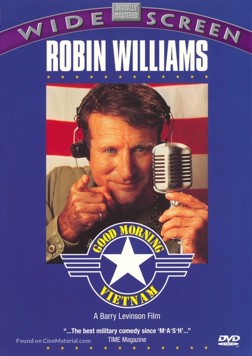 Good Morning, Vietnam - DVD movie cover