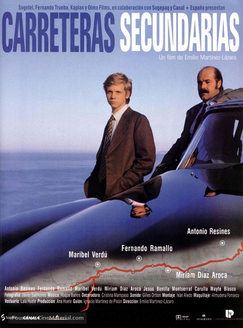 Carreteras secundarias - Spanish Movie Poster