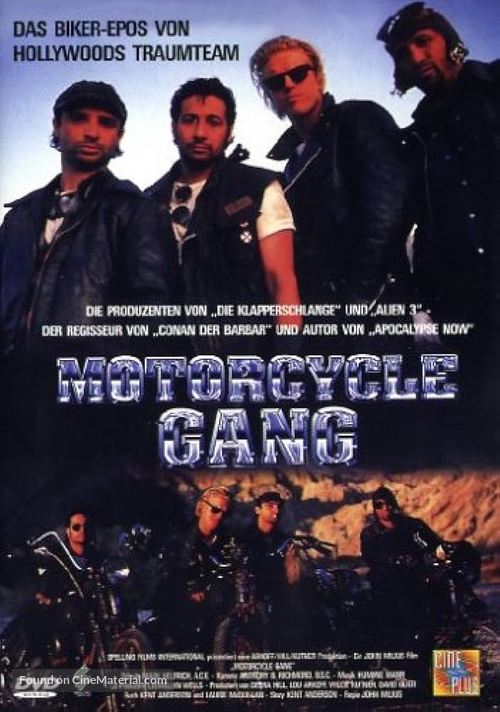 Motorcycle Gang - German Movie Cover