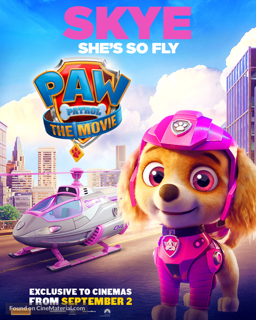 Paw Patrol: The Movie - Australian Movie Poster