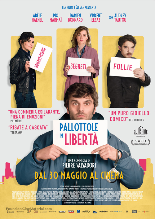 En libert&eacute; - Italian Movie Poster