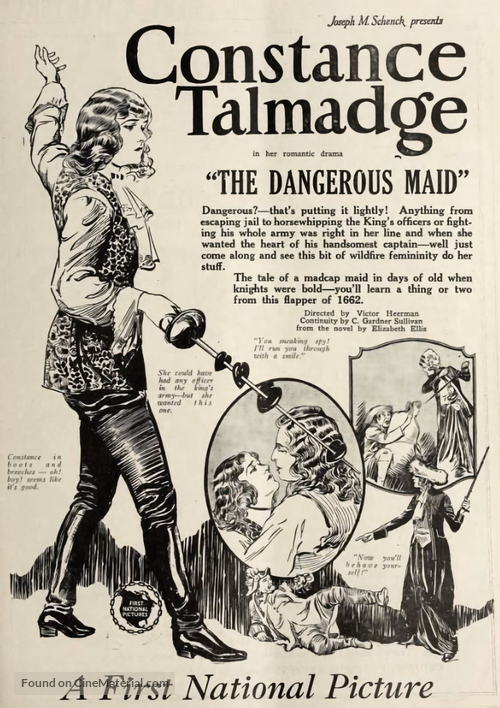 The Dangerous Maid - Movie Poster