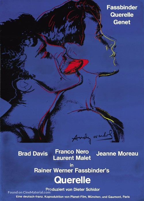 Querelle - German Movie Poster