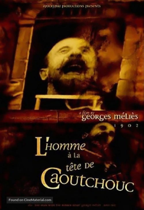 L&#039;homme &agrave; la t&ecirc;te en caoutchouc - French Movie Poster