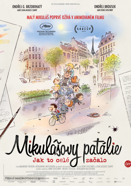 Le Petit Nicolas - Qu&#039;est-ce qu&#039;on attend pour &ecirc;tre heureux ? - Czech Movie Poster