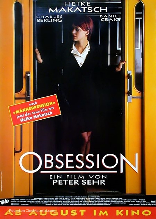 Obsession - German Movie Poster