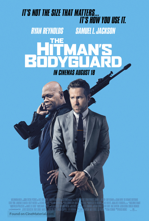 The Hitman&#039;s Bodyguard - British Movie Poster