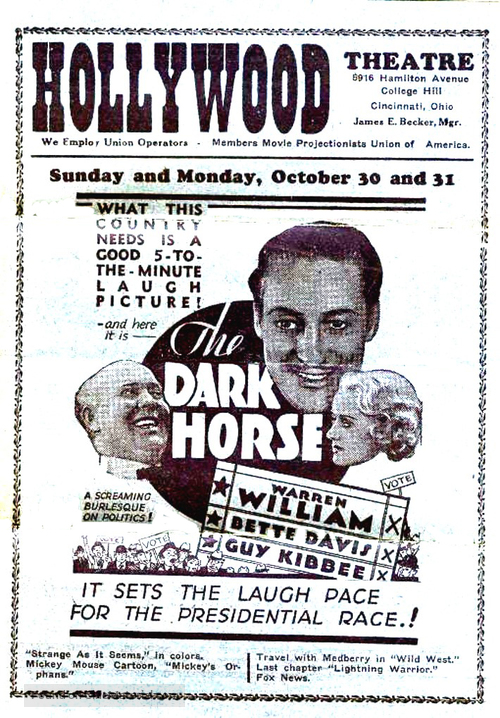 The Dark Horse - poster