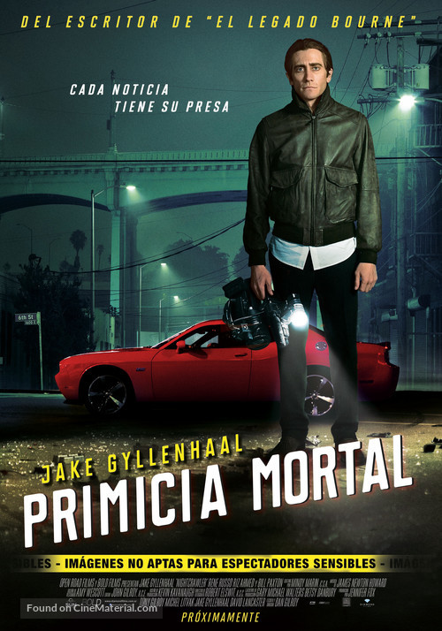 Nightcrawler - Argentinian Movie Poster