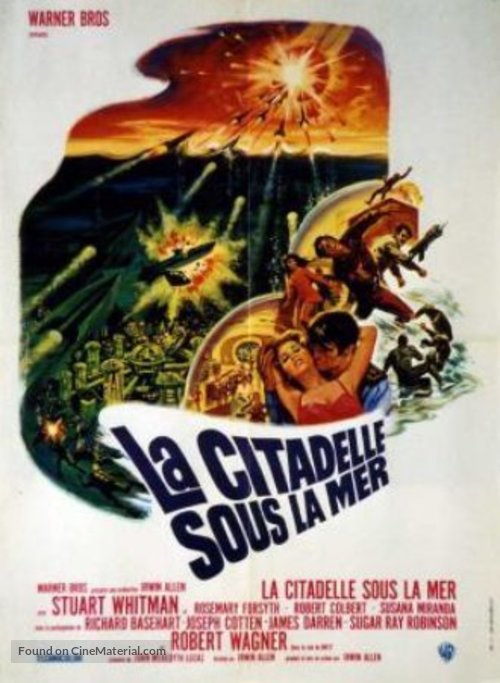 City Beneath the Sea - French Movie Poster