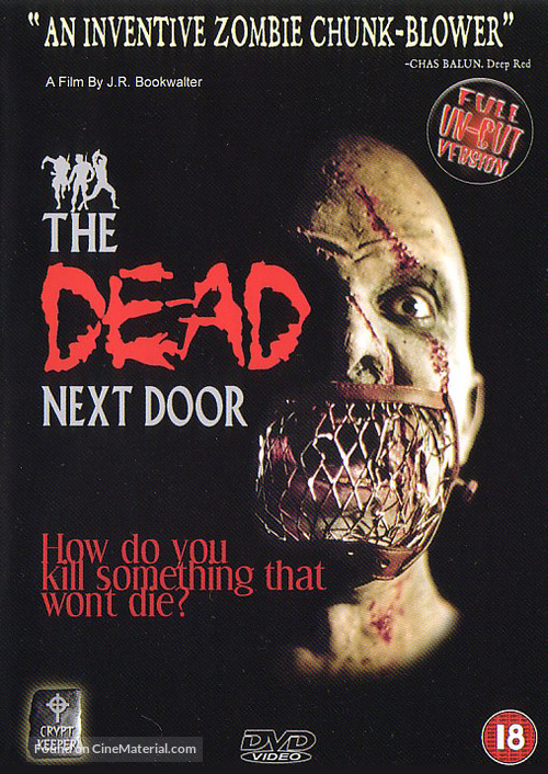 The Dead Next Door - British DVD movie cover