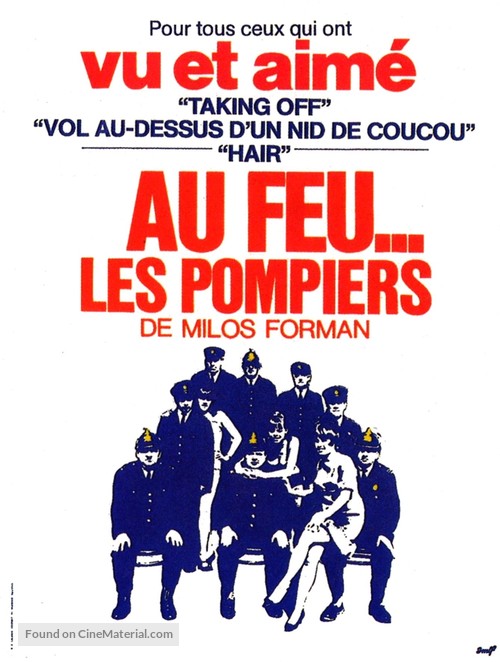 Hor&iacute;, m&aacute; panenko - French Movie Poster