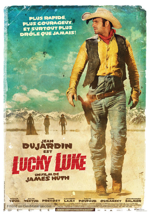 Lucky Luke - Canadian Movie Poster