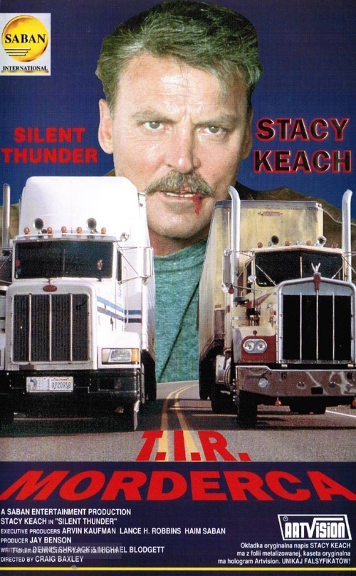 Revenge on the Highway - Polish VHS movie cover