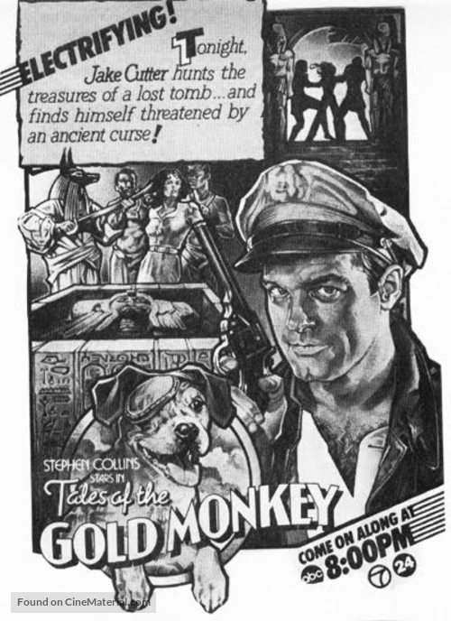&quot;Tales of the Gold Monkey&quot; - poster