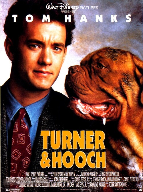 Turner And Hooch - French Movie Poster