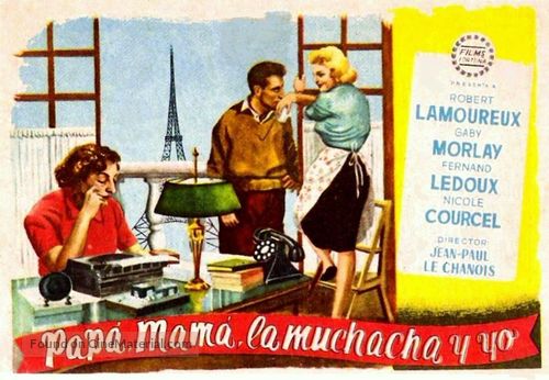 Papa, maman, la bonne et moi... - Spanish Movie Poster