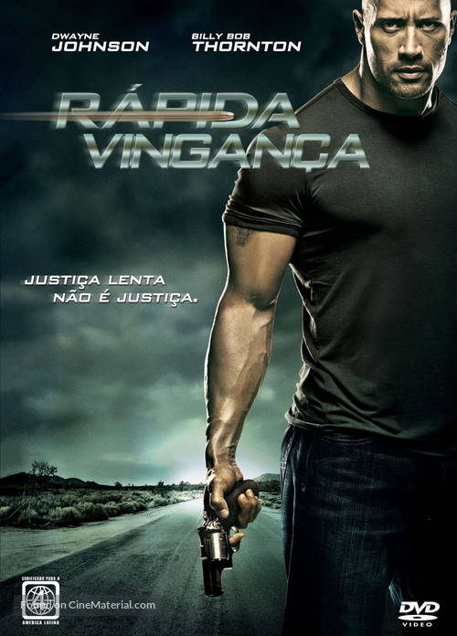 Faster - Brazilian DVD movie cover