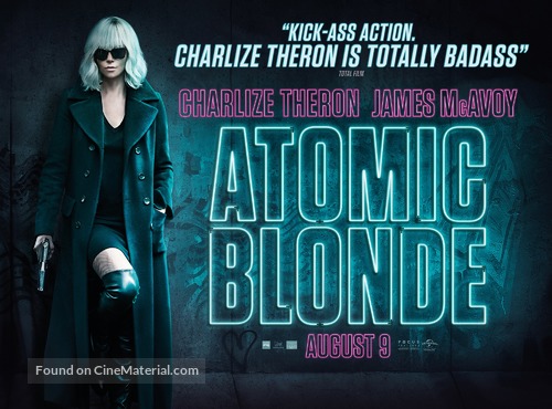 Atomic Blonde - British Movie Poster