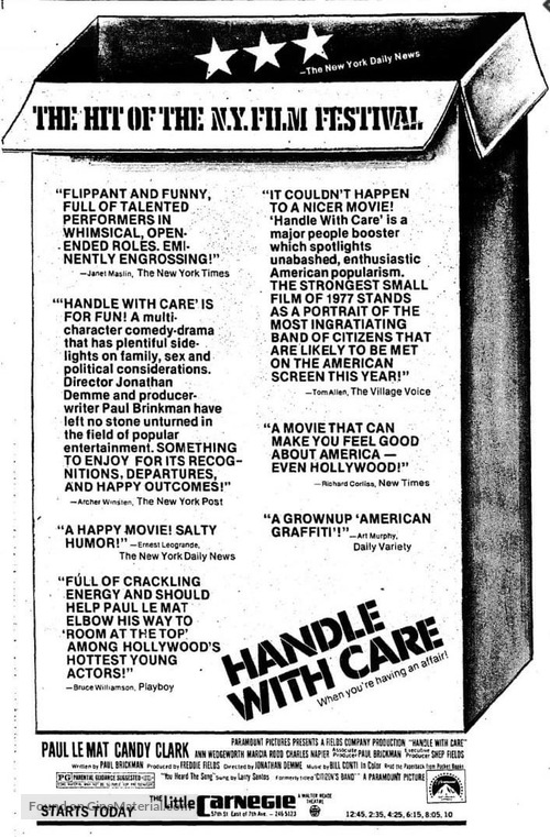 Handle with Care - poster