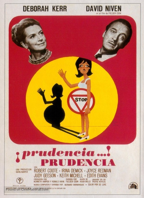 Prudence and the Pill - Spanish Movie Poster