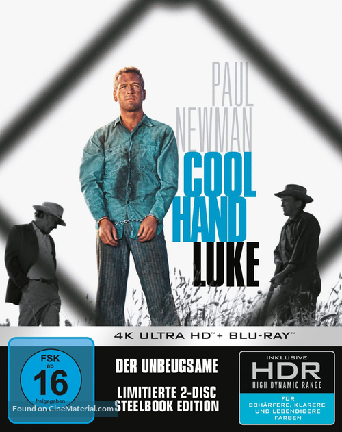 Cool Hand Luke - German Blu-Ray movie cover