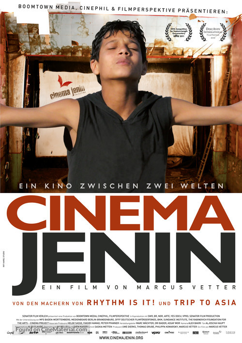 Cinema Jenin: The Story of a Dream - German Movie Poster