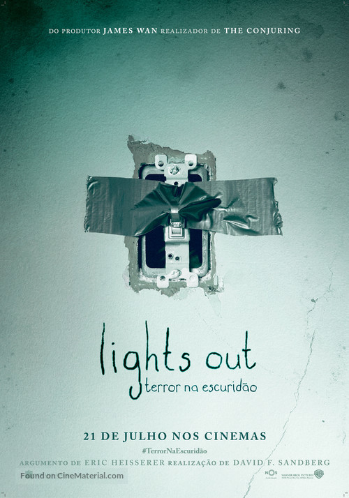 Lights Out - Portuguese Movie Poster