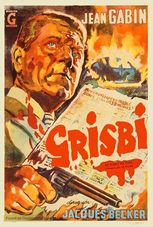 Touchez pas au grisbi - Argentinian Movie Poster