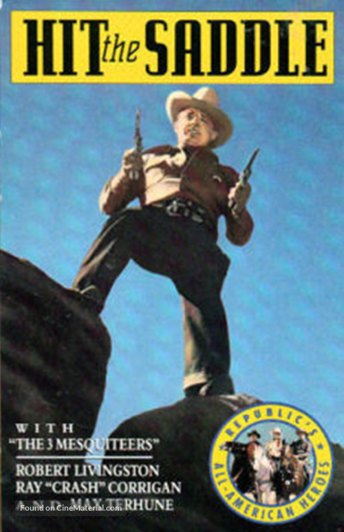 Hit the Saddle - VHS movie cover