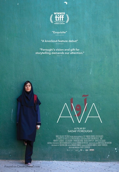 Ava - Canadian Movie Poster