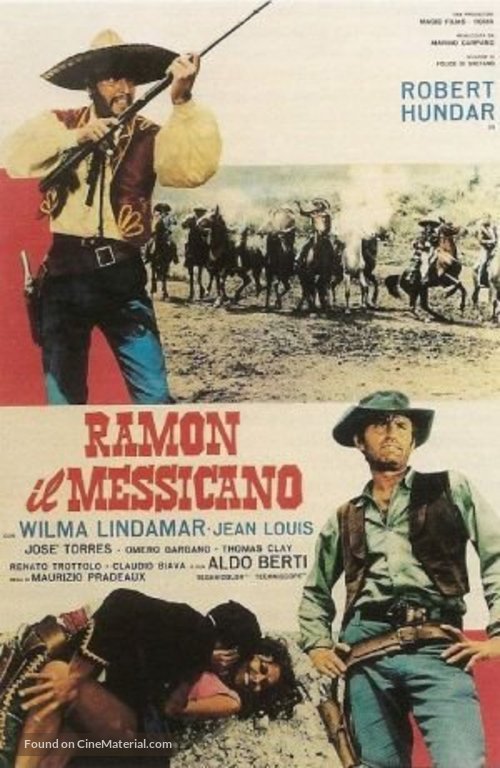 Ramon il Messicano - Italian Movie Poster