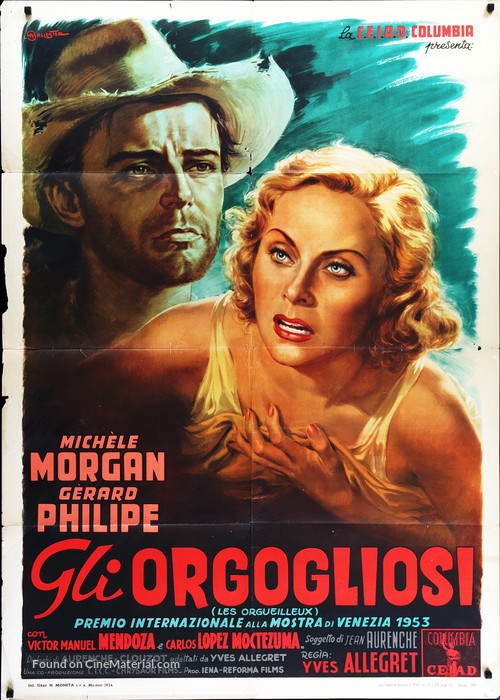 Orgueilleux, Les - Italian Movie Poster