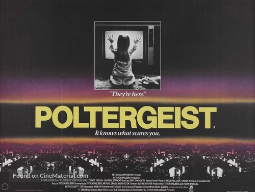 Poltergeist - British Movie Poster
