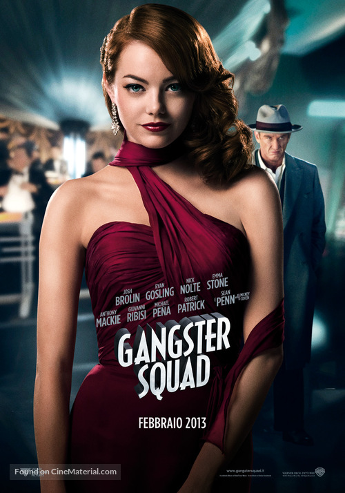 Gangster Squad - Italian Movie Poster