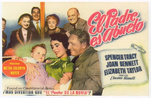 Father&#039;s Little Dividend - Spanish Movie Poster