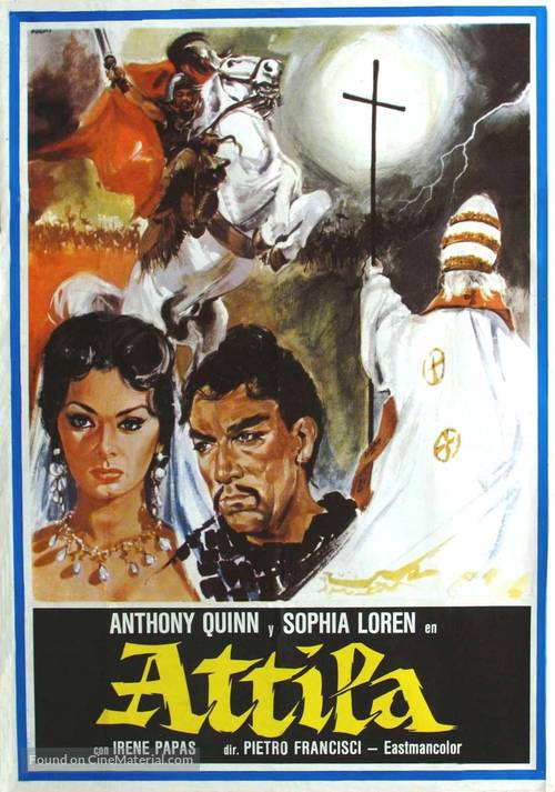 Attila - Spanish Movie Poster