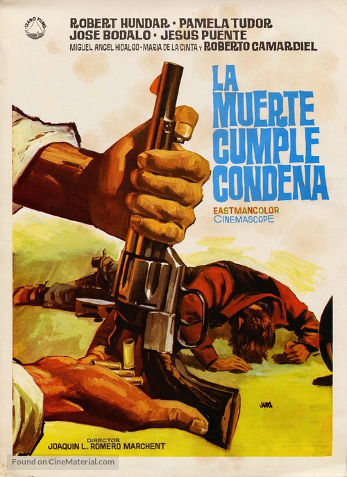 Dollars for a Fast Gun - Spanish Movie Poster