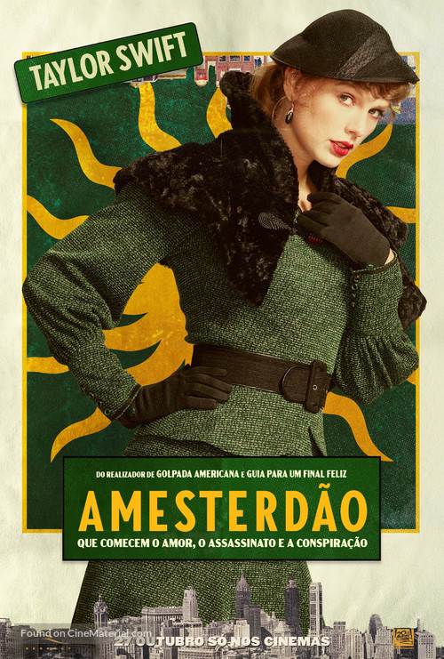 Amsterdam - Portuguese Movie Poster
