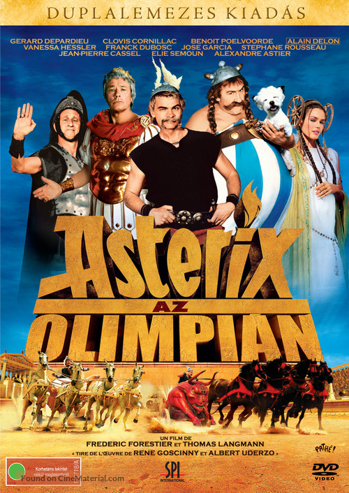 Ast&egrave;rix aux jeux olympiques - Hungarian Movie Cover