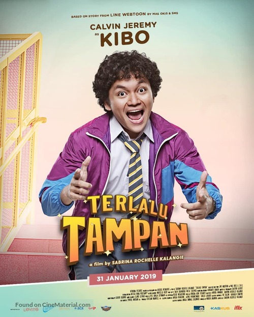 Terlalu Tampan - Indonesian Movie Poster