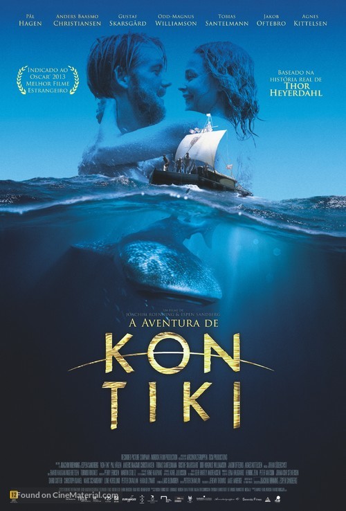 Kon-Tiki - Brazilian Movie Poster