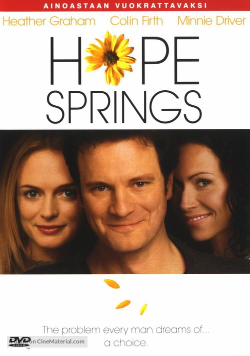 Hope Springs - Finnish DVD movie cover