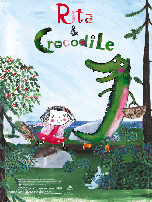 Rita and Crocodile - French Movie Poster