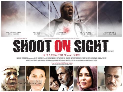 Shoot on Sight - British Movie Poster