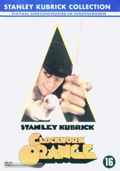 A Clockwork Orange - Dutch DVD movie cover