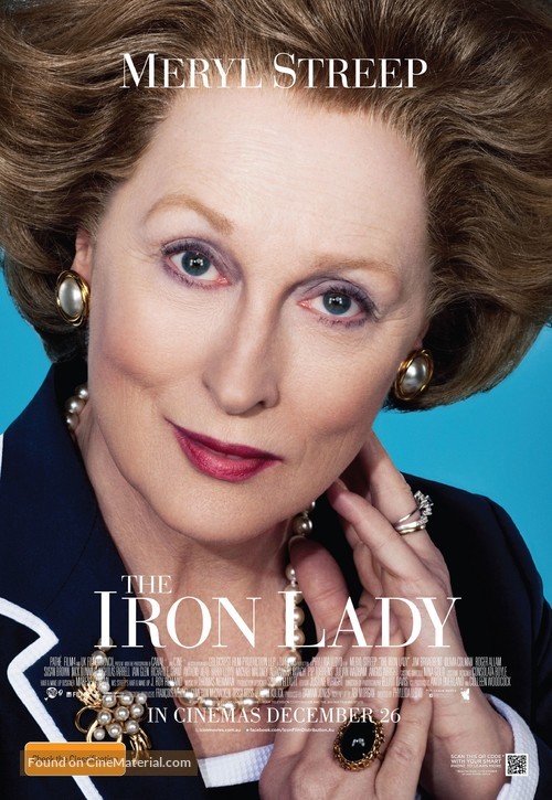 The Iron Lady - Australian Movie Poster