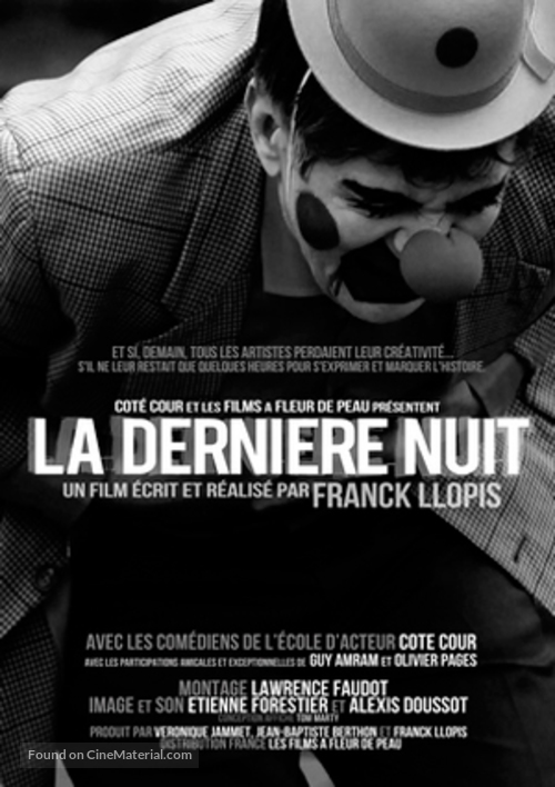 La derni&egrave;re nuit - French Movie Poster