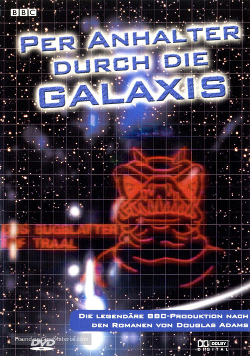 &quot;The Hitch Hikers Guide to the Galaxy&quot; - German DVD movie cover